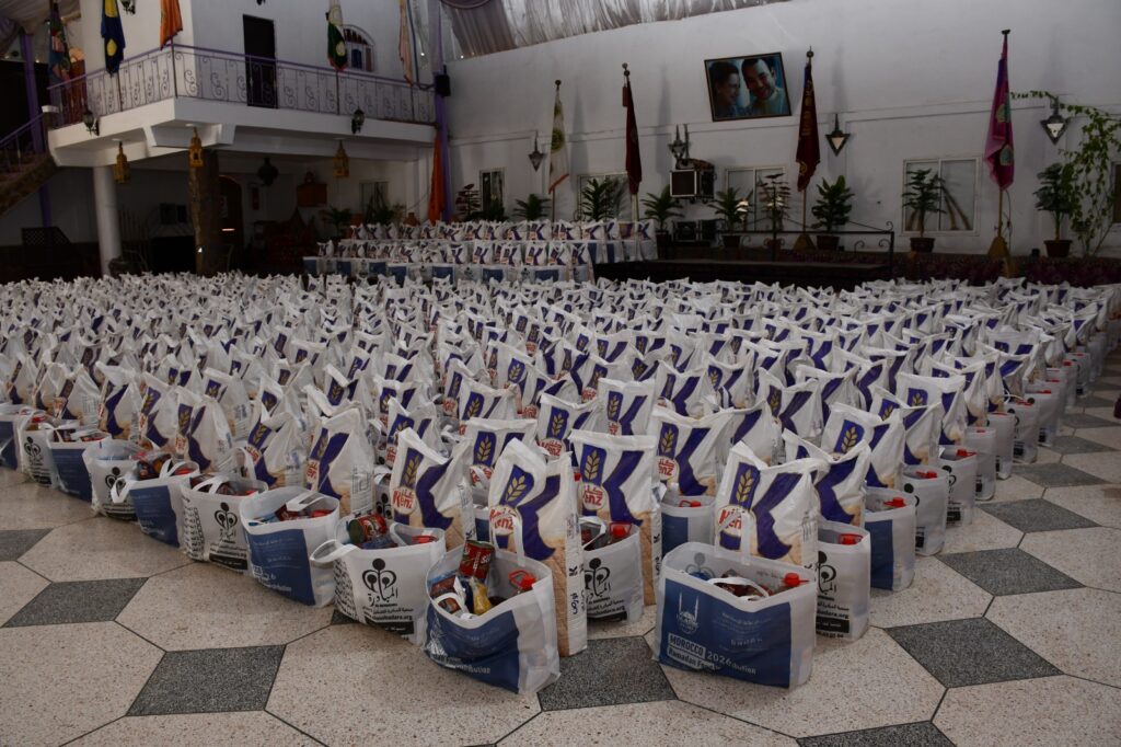 جمعية بلسم لكفالة اليتيم بتيزنيت توزع 492 قفة غذائية لفائدة الأرامل والأيتام بمناسبة شهر رمضان